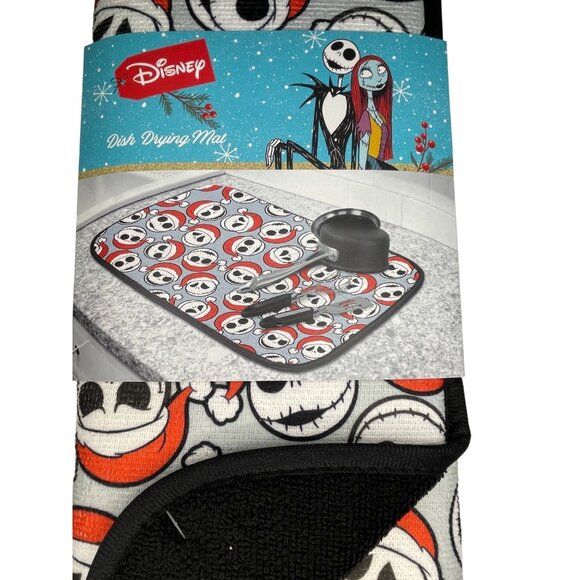 Disney The Nightmare Before Christmas Dish Drying Mat 16" x 18" - Picture 3 of 4